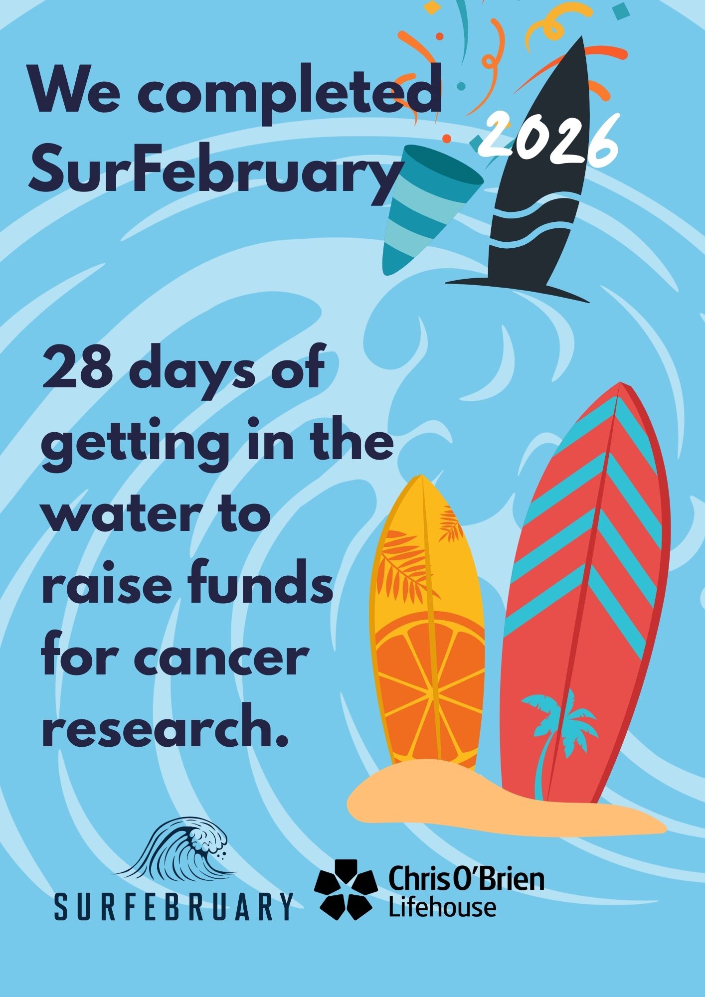 We Did It - A4 Poster